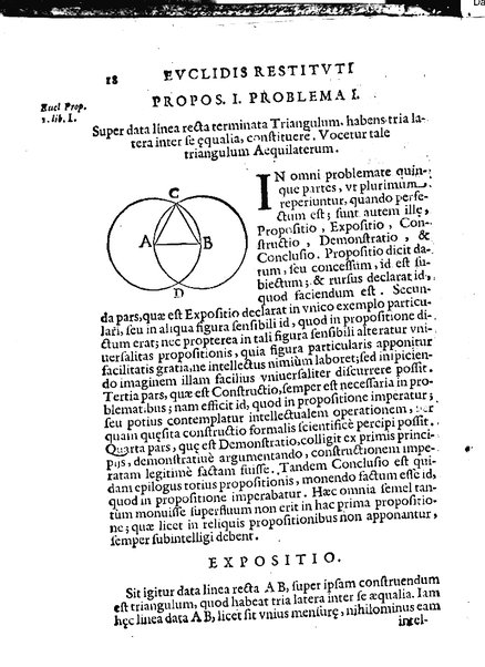 Euclides restitutus, siue prisca geometriae elementa, breuiùs, & faciliùs contexta, in quibus praecipuè proportionum theoriae noua, firmiorique methodo promuntur a Io. Alphonso Borellio ...