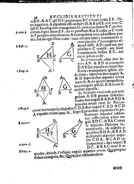 Euclides restitutus, siue prisca geometriae elementa, breuiùs, & faciliùs contexta, in quibus praecipuè proportionum theoriae noua, firmiorique methodo promuntur a Io. Alphonso Borellio ...