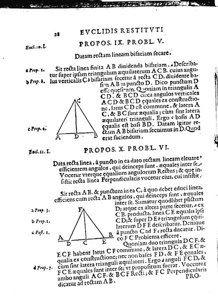 Euclides restitutus, siue prisca geometriae elementa, breuiùs, & faciliùs contexta, in quibus praecipuè proportionum theoriae noua, firmiorique methodo promuntur a Io. Alphonso Borellio ...