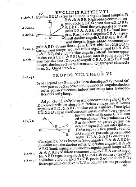 Euclides restitutus, siue prisca geometriae elementa, breuiùs, & faciliùs contexta, in quibus praecipuè proportionum theoriae noua, firmiorique methodo promuntur a Io. Alphonso Borellio ...