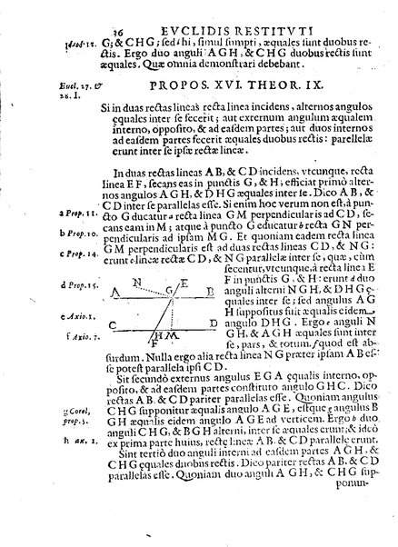 Euclides restitutus, siue prisca geometriae elementa, breuiùs, & faciliùs contexta, in quibus praecipuè proportionum theoriae noua, firmiorique methodo promuntur a Io. Alphonso Borellio ...