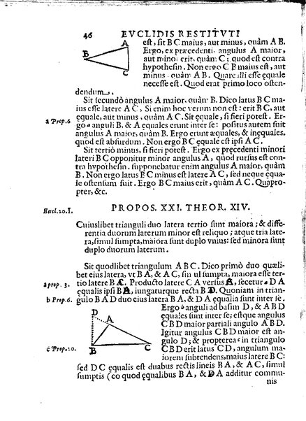 Euclides restitutus, siue prisca geometriae elementa, breuiùs, & faciliùs contexta, in quibus praecipuè proportionum theoriae noua, firmiorique methodo promuntur a Io. Alphonso Borellio ...