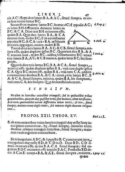 Euclides restitutus, siue prisca geometriae elementa, breuiùs, & faciliùs contexta, in quibus praecipuè proportionum theoriae noua, firmiorique methodo promuntur a Io. Alphonso Borellio ...