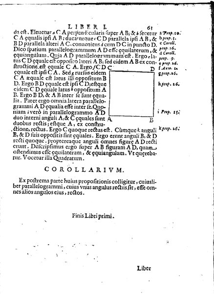 Euclides restitutus, siue prisca geometriae elementa, breuiùs, & faciliùs contexta, in quibus praecipuè proportionum theoriae noua, firmiorique methodo promuntur a Io. Alphonso Borellio ...