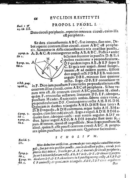 Euclides restitutus, siue prisca geometriae elementa, breuiùs, & faciliùs contexta, in quibus praecipuè proportionum theoriae noua, firmiorique methodo promuntur a Io. Alphonso Borellio ...