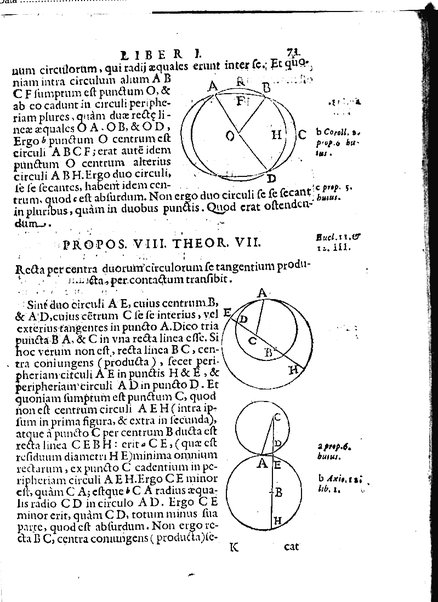 Euclides restitutus, siue prisca geometriae elementa, breuiùs, & faciliùs contexta, in quibus praecipuè proportionum theoriae noua, firmiorique methodo promuntur a Io. Alphonso Borellio ...