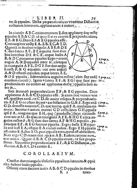 Euclides restitutus, siue prisca geometriae elementa, breuiùs, & faciliùs contexta, in quibus praecipuè proportionum theoriae noua, firmiorique methodo promuntur a Io. Alphonso Borellio ...