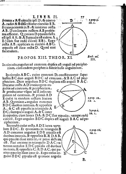 Euclides restitutus, siue prisca geometriae elementa, breuiùs, & faciliùs contexta, in quibus praecipuè proportionum theoriae noua, firmiorique methodo promuntur a Io. Alphonso Borellio ...