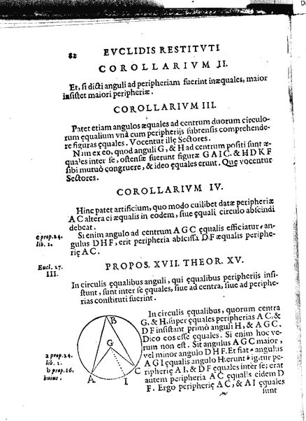 Euclides restitutus, siue prisca geometriae elementa, breuiùs, & faciliùs contexta, in quibus praecipuè proportionum theoriae noua, firmiorique methodo promuntur a Io. Alphonso Borellio ...