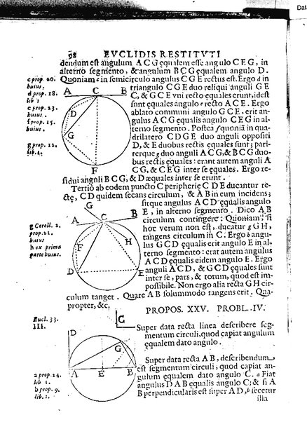 Euclides restitutus, siue prisca geometriae elementa, breuiùs, & faciliùs contexta, in quibus praecipuè proportionum theoriae noua, firmiorique methodo promuntur a Io. Alphonso Borellio ...