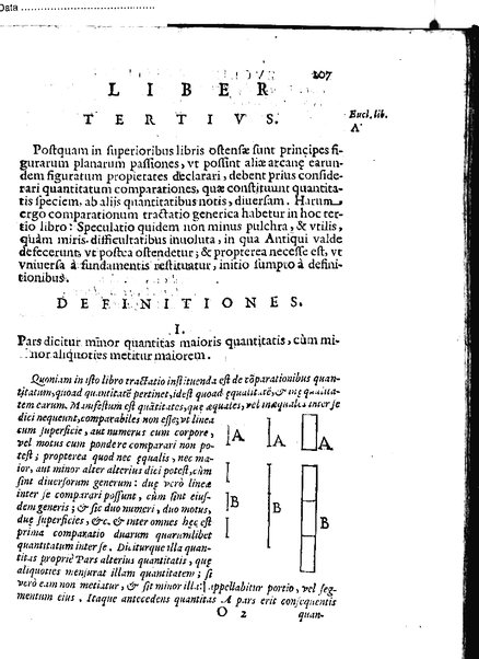 Euclides restitutus, siue prisca geometriae elementa, breuiùs, & faciliùs contexta, in quibus praecipuè proportionum theoriae noua, firmiorique methodo promuntur a Io. Alphonso Borellio ...