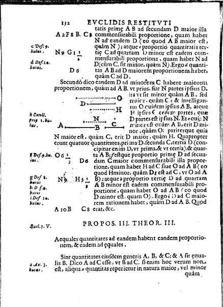 Euclides restitutus, siue prisca geometriae elementa, breuiùs, & faciliùs contexta, in quibus praecipuè proportionum theoriae noua, firmiorique methodo promuntur a Io. Alphonso Borellio ...