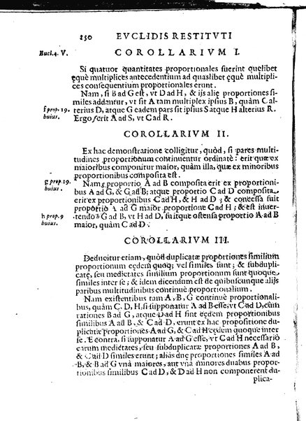 Euclides restitutus, siue prisca geometriae elementa, breuiùs, & faciliùs contexta, in quibus praecipuè proportionum theoriae noua, firmiorique methodo promuntur a Io. Alphonso Borellio ...