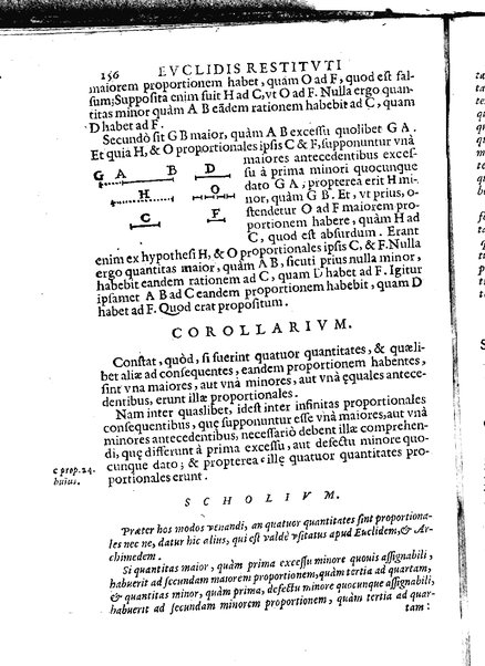 Euclides restitutus, siue prisca geometriae elementa, breuiùs, & faciliùs contexta, in quibus praecipuè proportionum theoriae noua, firmiorique methodo promuntur a Io. Alphonso Borellio ...