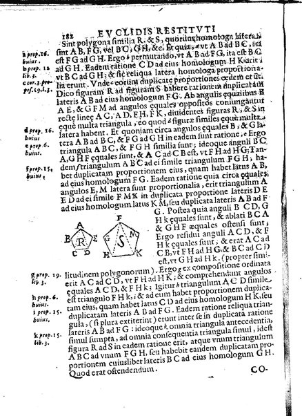 Euclides restitutus, siue prisca geometriae elementa, breuiùs, & faciliùs contexta, in quibus praecipuè proportionum theoriae noua, firmiorique methodo promuntur a Io. Alphonso Borellio ...