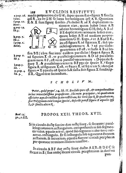 Euclides restitutus, siue prisca geometriae elementa, breuiùs, & faciliùs contexta, in quibus praecipuè proportionum theoriae noua, firmiorique methodo promuntur a Io. Alphonso Borellio ...