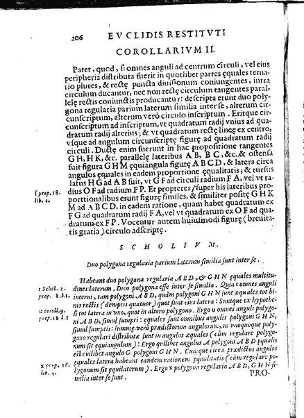 Euclides restitutus, siue prisca geometriae elementa, breuiùs, & faciliùs contexta, in quibus praecipuè proportionum theoriae noua, firmiorique methodo promuntur a Io. Alphonso Borellio ...