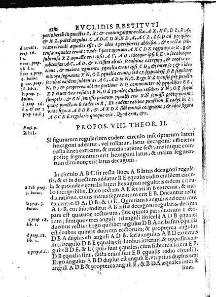 Euclides restitutus, siue prisca geometriae elementa, breuiùs, & faciliùs contexta, in quibus praecipuè proportionum theoriae noua, firmiorique methodo promuntur a Io. Alphonso Borellio ...