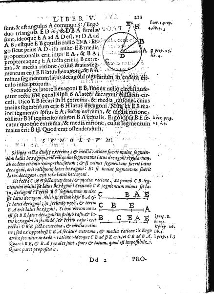 Euclides restitutus, siue prisca geometriae elementa, breuiùs, & faciliùs contexta, in quibus praecipuè proportionum theoriae noua, firmiorique methodo promuntur a Io. Alphonso Borellio ...