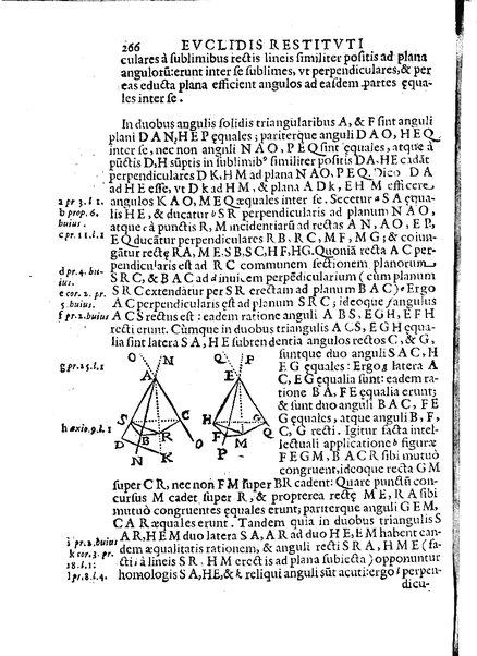 Euclides restitutus, siue prisca geometriae elementa, breuiùs, & faciliùs contexta, in quibus praecipuè proportionum theoriae noua, firmiorique methodo promuntur a Io. Alphonso Borellio ...