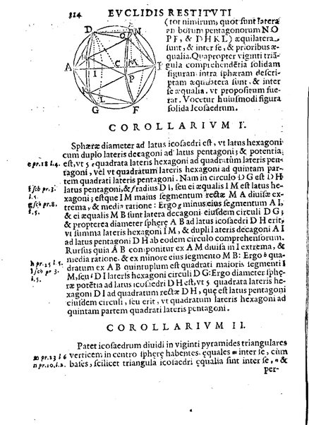 Euclides restitutus, siue prisca geometriae elementa, breuiùs, & faciliùs contexta, in quibus praecipuè proportionum theoriae noua, firmiorique methodo promuntur a Io. Alphonso Borellio ...