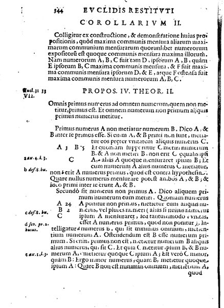 Euclides restitutus, siue prisca geometriae elementa, breuiùs, & faciliùs contexta, in quibus praecipuè proportionum theoriae noua, firmiorique methodo promuntur a Io. Alphonso Borellio ...