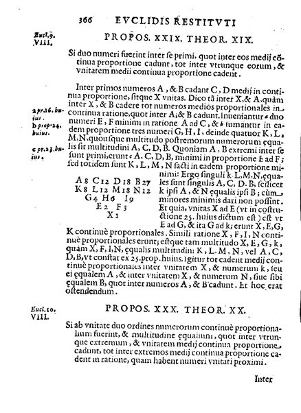 Euclides restitutus, siue prisca geometriae elementa, breuiùs, & faciliùs contexta, in quibus praecipuè proportionum theoriae noua, firmiorique methodo promuntur a Io. Alphonso Borellio ...