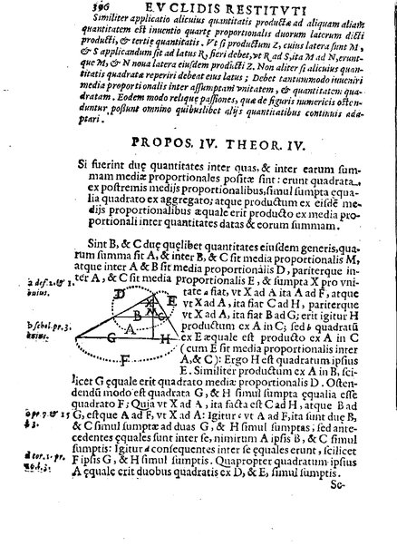 Euclides restitutus, siue prisca geometriae elementa, breuiùs, & faciliùs contexta, in quibus praecipuè proportionum theoriae noua, firmiorique methodo promuntur a Io. Alphonso Borellio ...