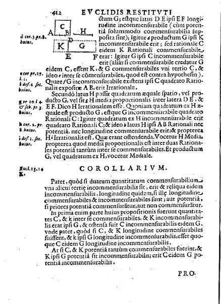 Euclides restitutus, siue prisca geometriae elementa, breuiùs, & faciliùs contexta, in quibus praecipuè proportionum theoriae noua, firmiorique methodo promuntur a Io. Alphonso Borellio ...