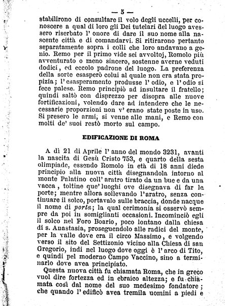 Roma antica e Roma moderna, ovvero Nuovissimo itinerario storico-popolare-economico tanto della moderna città indicante tutti gli edifizi notevoli che sono in essa, quanto le cose più celebri dell'antica Roma e ne' suoi dintorni diviso in otto giornate e redatto sulle opere del Vasi, del Nibby, del Canina ed altri distinti archeologi / per A. Finardi