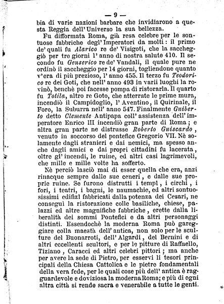 Roma antica e Roma moderna, ovvero Nuovissimo itinerario storico-popolare-economico tanto della moderna città indicante tutti gli edifizi notevoli che sono in essa, quanto le cose più celebri dell'antica Roma e ne' suoi dintorni diviso in otto giornate e redatto sulle opere del Vasi, del Nibby, del Canina ed altri distinti archeologi / per A. Finardi