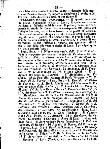 Roma antica e Roma moderna, ovvero Nuovissimo itinerario storico-popolare-economico tanto della moderna città indicante tutti gli edifizi notevoli che sono in essa, quanto le cose più celebri dell'antica Roma e ne' suoi dintorni diviso in otto giornate e redatto sulle opere del Vasi, del Nibby, del Canina ed altri distinti archeologi / per A. Finardi