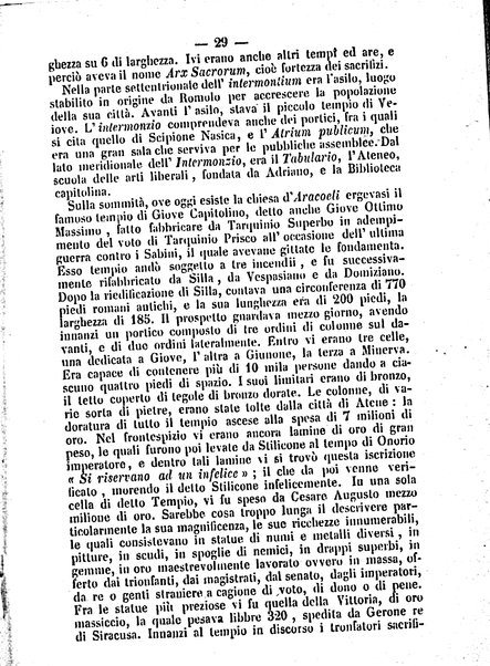 Roma antica e Roma moderna, ovvero Nuovissimo itinerario storico-popolare-economico tanto della moderna città indicante tutti gli edifizi notevoli che sono in essa, quanto le cose più celebri dell'antica Roma e ne' suoi dintorni diviso in otto giornate e redatto sulle opere del Vasi, del Nibby, del Canina ed altri distinti archeologi / per A. Finardi