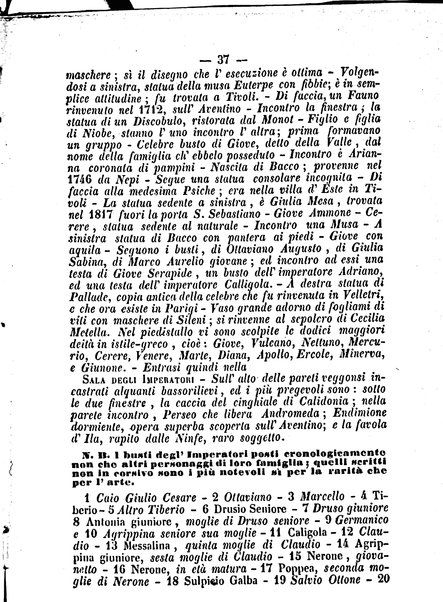 Roma antica e Roma moderna, ovvero Nuovissimo itinerario storico-popolare-economico tanto della moderna città indicante tutti gli edifizi notevoli che sono in essa, quanto le cose più celebri dell'antica Roma e ne' suoi dintorni diviso in otto giornate e redatto sulle opere del Vasi, del Nibby, del Canina ed altri distinti archeologi / per A. Finardi