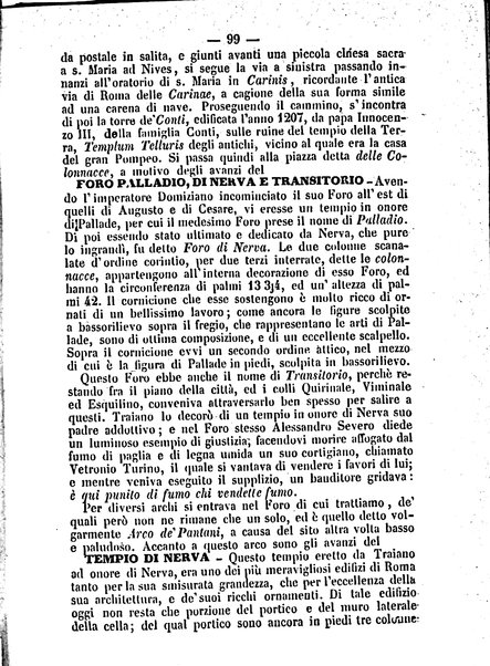 Roma antica e Roma moderna, ovvero Nuovissimo itinerario storico-popolare-economico tanto della moderna città indicante tutti gli edifizi notevoli che sono in essa, quanto le cose più celebri dell'antica Roma e ne' suoi dintorni diviso in otto giornate e redatto sulle opere del Vasi, del Nibby, del Canina ed altri distinti archeologi / per A. Finardi