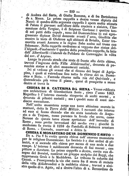 Roma antica e Roma moderna, ovvero Nuovissimo itinerario storico-popolare-economico tanto della moderna città indicante tutti gli edifizi notevoli che sono in essa, quanto le cose più celebri dell'antica Roma e ne' suoi dintorni diviso in otto giornate e redatto sulle opere del Vasi, del Nibby, del Canina ed altri distinti archeologi / per A. Finardi