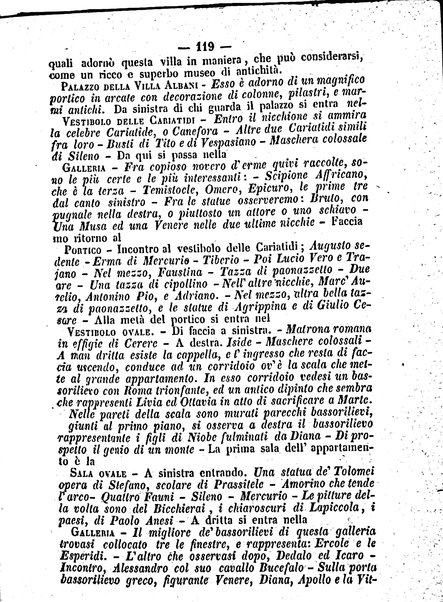 Roma antica e Roma moderna, ovvero Nuovissimo itinerario storico-popolare-economico tanto della moderna città indicante tutti gli edifizi notevoli che sono in essa, quanto le cose più celebri dell'antica Roma e ne' suoi dintorni diviso in otto giornate e redatto sulle opere del Vasi, del Nibby, del Canina ed altri distinti archeologi / per A. Finardi