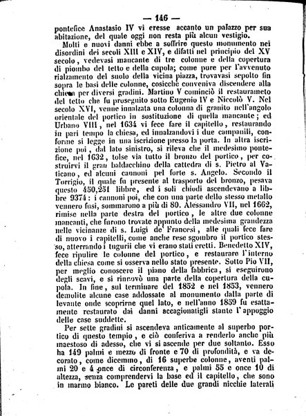 Roma antica e Roma moderna, ovvero Nuovissimo itinerario storico-popolare-economico tanto della moderna città indicante tutti gli edifizi notevoli che sono in essa, quanto le cose più celebri dell'antica Roma e ne' suoi dintorni diviso in otto giornate e redatto sulle opere del Vasi, del Nibby, del Canina ed altri distinti archeologi / per A. Finardi