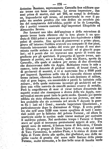 Roma antica e Roma moderna, ovvero Nuovissimo itinerario storico-popolare-economico tanto della moderna città indicante tutti gli edifizi notevoli che sono in essa, quanto le cose più celebri dell'antica Roma e ne' suoi dintorni diviso in otto giornate e redatto sulle opere del Vasi, del Nibby, del Canina ed altri distinti archeologi / per A. Finardi