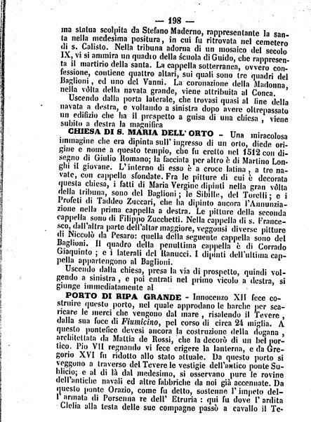 Roma antica e Roma moderna, ovvero Nuovissimo itinerario storico-popolare-economico tanto della moderna città indicante tutti gli edifizi notevoli che sono in essa, quanto le cose più celebri dell'antica Roma e ne' suoi dintorni diviso in otto giornate e redatto sulle opere del Vasi, del Nibby, del Canina ed altri distinti archeologi / per A. Finardi
