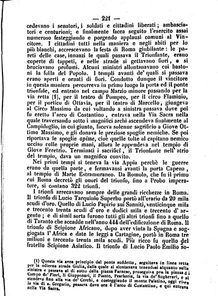 Roma antica e Roma moderna, ovvero Nuovissimo itinerario storico-popolare-economico tanto della moderna città indicante tutti gli edifizi notevoli che sono in essa, quanto le cose più celebri dell'antica Roma e ne' suoi dintorni diviso in otto giornate e redatto sulle opere del Vasi, del Nibby, del Canina ed altri distinti archeologi / per A. Finardi