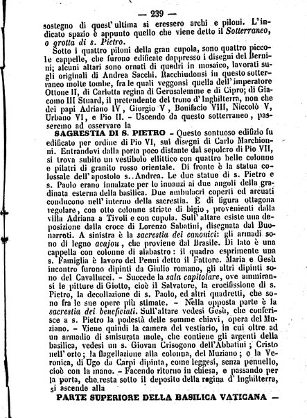 Roma antica e Roma moderna, ovvero Nuovissimo itinerario storico-popolare-economico tanto della moderna città indicante tutti gli edifizi notevoli che sono in essa, quanto le cose più celebri dell'antica Roma e ne' suoi dintorni diviso in otto giornate e redatto sulle opere del Vasi, del Nibby, del Canina ed altri distinti archeologi / per A. Finardi