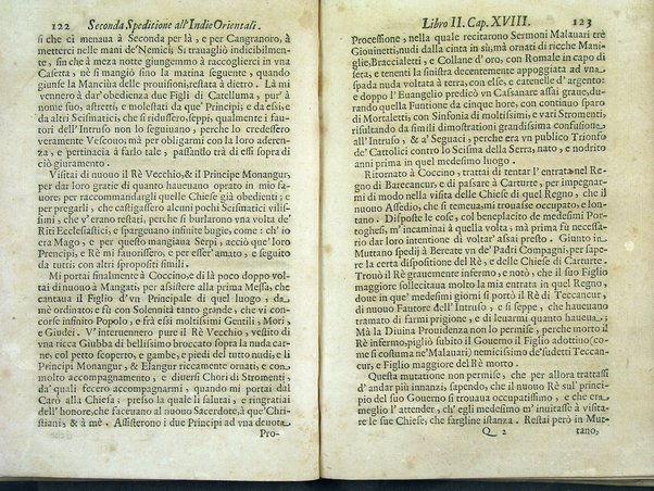 Seconda speditione all'Indie Orientali di monsignor Sebastiani fr. Giuseppe di S. Maria dell'Ordine de' Carmelitani Scalzi ... Ordinata da Alessandro 7. di gloriosa memoria