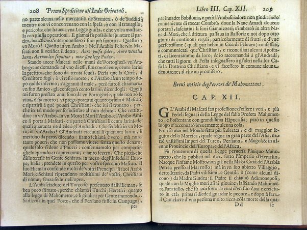 Prima speditione all'Indie Orientali del p.f. Giuseppe di Santa Maria, carmelitano scalzo, delegato apostolico ne' regni de' Malauari. Ordinata da nostro signore Alessandro settimo