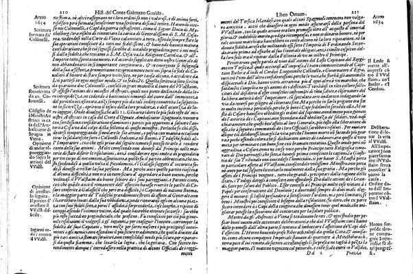 Historia delle guerre di Ferdinando 2. e Ferdinando 3. imperatori. E del re' Filippo 4. di Spagna. Contro Gostauo Adolfo re' di Suetia, e Luigi 13. re' di Francia. Successe dall'anno 1630. sino all'anno 1640. del conte Galeazzo Gualdo Priorato. ...