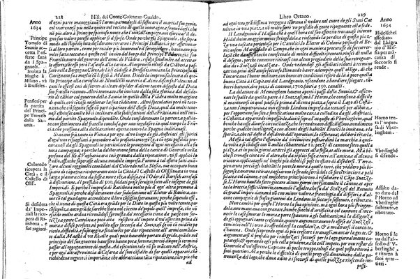 Historia delle guerre di Ferdinando 2. e Ferdinando 3. imperatori. E del re' Filippo 4. di Spagna. Contro Gostauo Adolfo re' di Suetia, e Luigi 13. re' di Francia. Successe dall'anno 1630. sino all'anno 1640. del conte Galeazzo Gualdo Priorato. ...