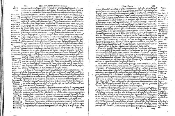 Historia delle guerre di Ferdinando 2. e Ferdinando 3. imperatori. E del re' Filippo 4. di Spagna. Contro Gostauo Adolfo re' di Suetia, e Luigi 13. re' di Francia. Successe dall'anno 1630. sino all'anno 1640. del conte Galeazzo Gualdo Priorato. ...