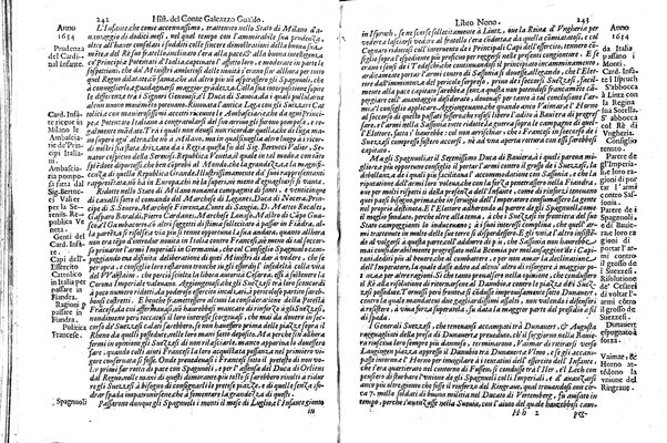 Historia delle guerre di Ferdinando 2. e Ferdinando 3. imperatori. E del re' Filippo 4. di Spagna. Contro Gostauo Adolfo re' di Suetia, e Luigi 13. re' di Francia. Successe dall'anno 1630. sino all'anno 1640. del conte Galeazzo Gualdo Priorato. ...