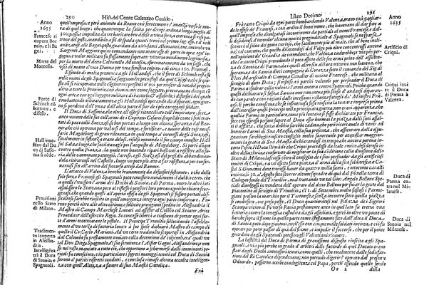 Historia delle guerre di Ferdinando 2. e Ferdinando 3. imperatori. E del re' Filippo 4. di Spagna. Contro Gostauo Adolfo re' di Suetia, e Luigi 13. re' di Francia. Successe dall'anno 1630. sino all'anno 1640. del conte Galeazzo Gualdo Priorato. ...