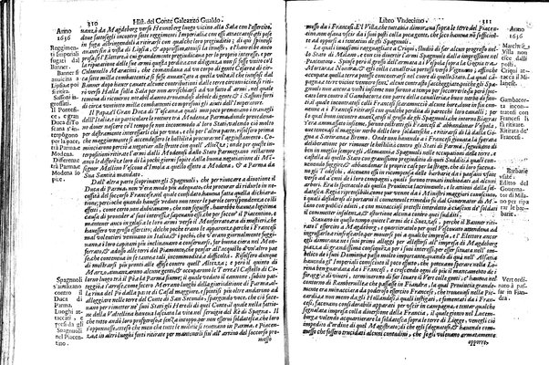 Historia delle guerre di Ferdinando 2. e Ferdinando 3. imperatori. E del re' Filippo 4. di Spagna. Contro Gostauo Adolfo re' di Suetia, e Luigi 13. re' di Francia. Successe dall'anno 1630. sino all'anno 1640. del conte Galeazzo Gualdo Priorato. ...